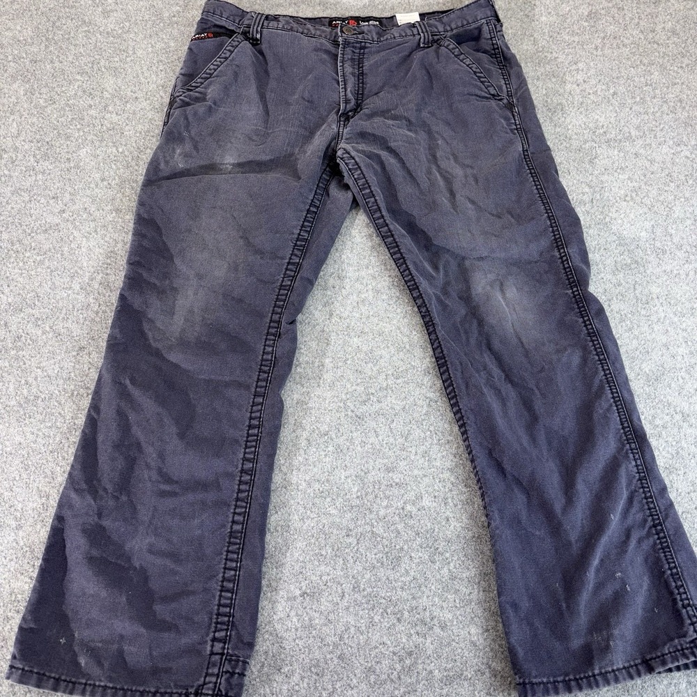 Ariat Fr Pants Mens 38x32 (Fits 38x30) M4 Low rise Boot Flame Resistant Work